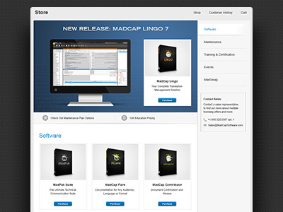ecomm overhaul clean design design ecomm online store simple software store web webpage