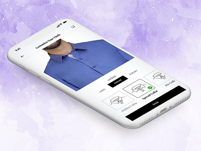 Customize your shirts UI concept app clothes concept ecommerce ui ux design minimal design ui ux easy to shop