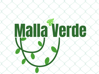 Malla Verde cool design logo logodesign