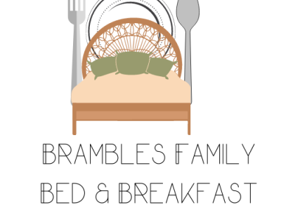 Brambles Family Bed Breakfast cool design logo logodesign