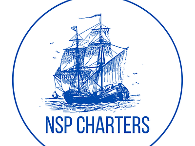 NSP Charters cool design logo logodesign