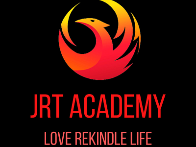 JRT ACADEMY branding business color cool design illustration logo logo design logodesign nice phoenix phoenix logo red