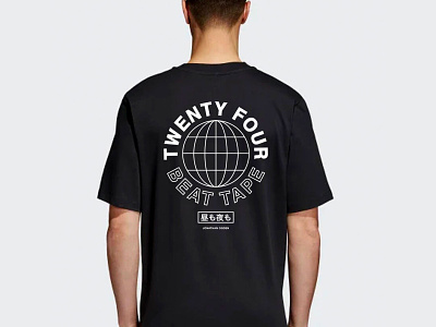 Twenty Four T-Shirt apparel apparel design clothing merch minimal t shirt tee typography