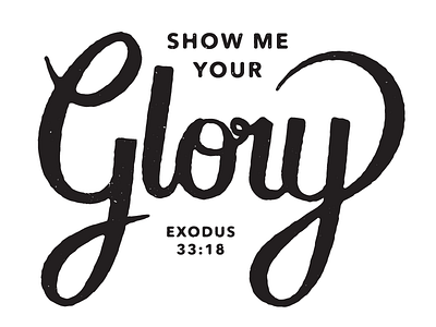 Glory Lettering custom lettering typography