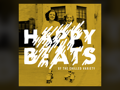 Happy Beats cover design mix music