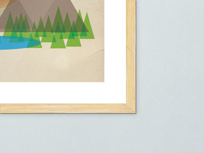 Picture Frame (free download) frame free freebie photo picture placeholder portfolio template wooden