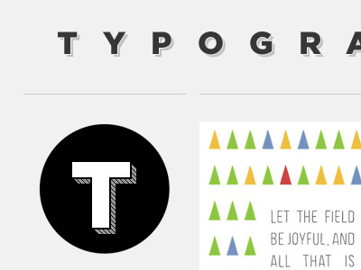 Typographic Verses V2 blog gotham redesign tumblr typography verse website