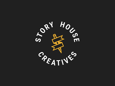 Story House bookmark branding logo