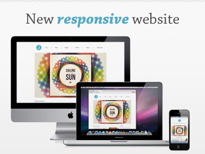 Responsive Layout chaparral pro fluid layout minimal mobile portfolio responsive web