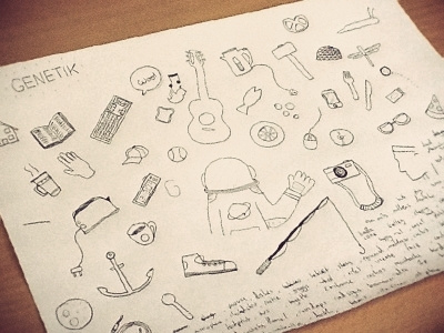 Sketching random objects drawing elements hand drawn sketch website
