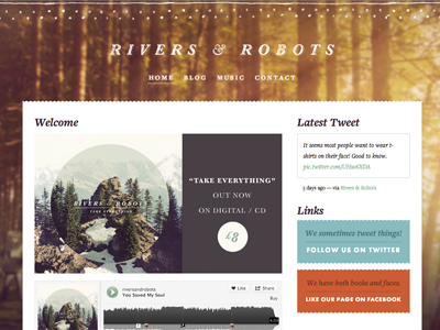 R&R Redesign blog css redesign statamic website