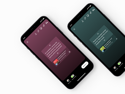 Instagram stories-New podcast feature for Spotify app design button design cards ui clean ui ux copy design icon design instagram instagram stories modal window music app design music app ui podcast productdesign spotify tab uiux user experience ux user interface uxdesign