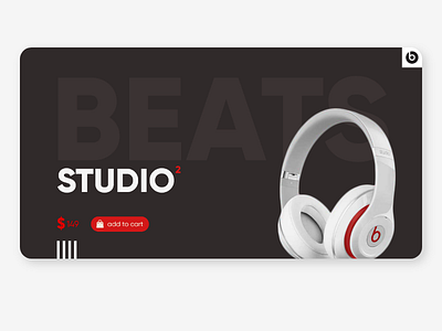 Beats by Dre Concept beats beats by dre headphones landingpage music