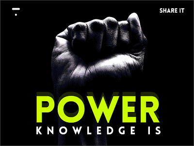 Knowledge is Power Poster