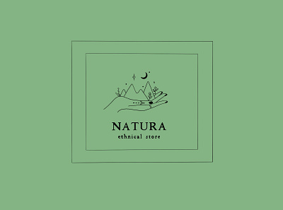 Nature 🏔 animation art flat icon illustration logo minimal ui ux