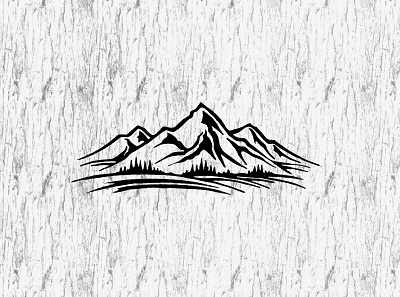 Mountain 🏔 animation art design flat icon illustration logo minimal ui ux