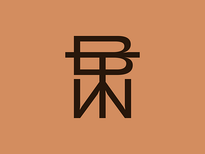 BTW Monogram design hand lettering illustration lettering lettering art logo logotype monogram sans serif type typogaphy vector wordmark