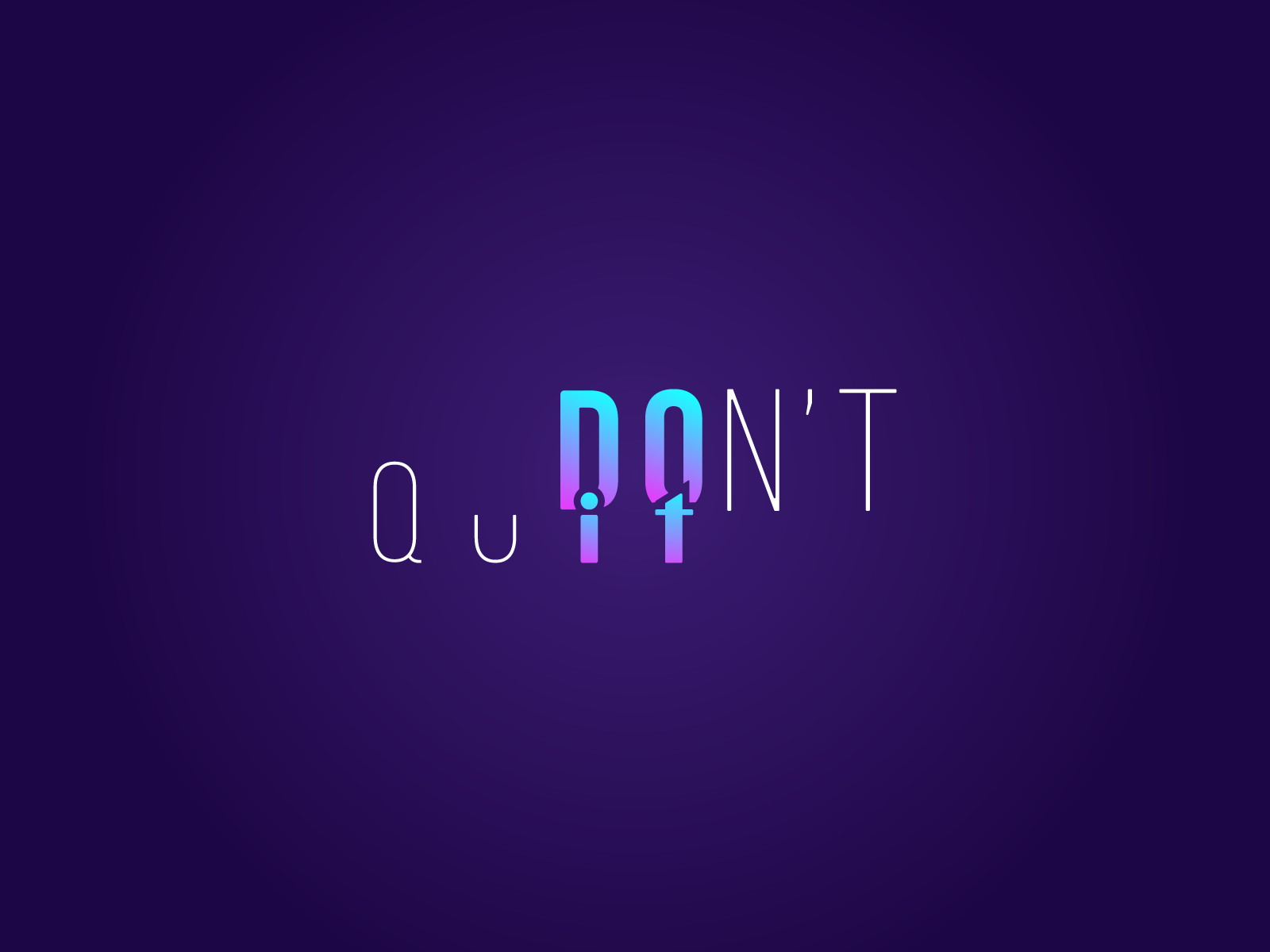 Never Quit Wallpapers  Wallpaper Cave