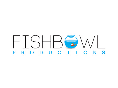 Fishbowl Logo adobe illustrator adobe photoshop company design fishbowl graphic logo old work production throwback typography