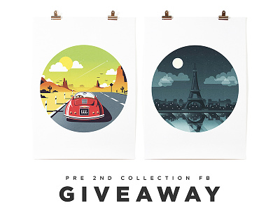 GIVEAWAY! Facebook & Instagram 40fathoms art cottonrag giclee gicleeprint highquality illustrator poster posters print printed prints