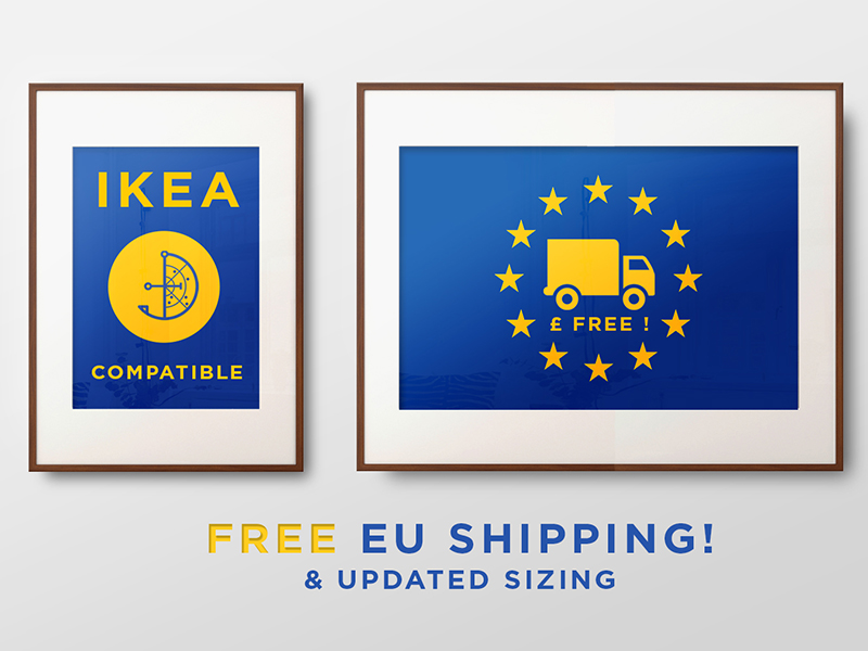 Free EU Shipping & IKEA compatible sizing by 40Fathoms on Dribbble