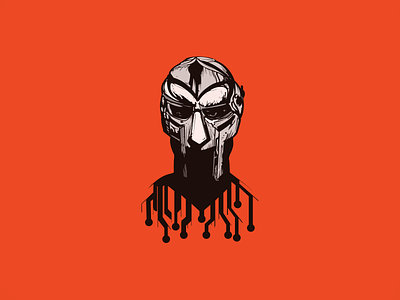 DOOM doom handmade hiphop illustration madvillain mfdoom music new