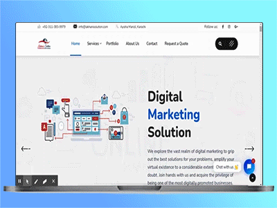 Lakhani Solution company profile web webdesign website