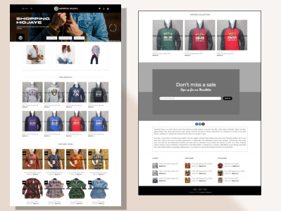 Shopping Hojaye shopping app shoppingweb website design wordpress
