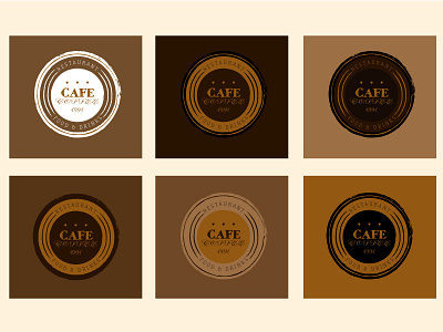 Coffee Cafe Logo Design flatdesign logo logodesign minimalist