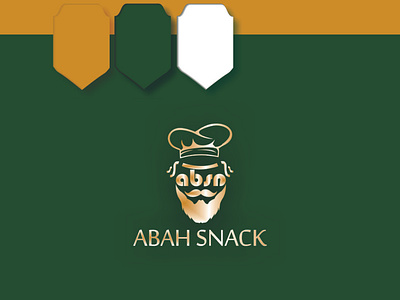 Abah Snack branding design logo