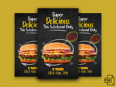 Super Delicious Food banner . adobe banner branding design graphic design icon illustration illustrator photoshop typography vector