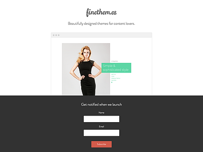 FineThem.es - beautifully designed themes for content lovers