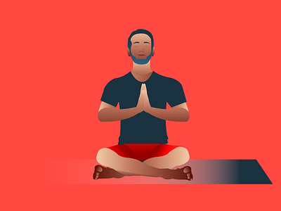 Chakra Tune-Up: #1 Muladhara design illustration root chakra vector yoga