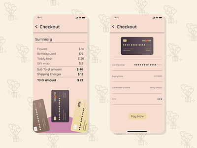 Payment page design ui ux