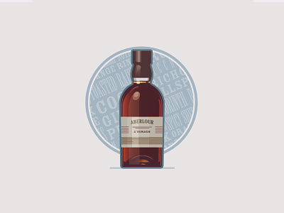 Aberlour A'bunadh craig cullimore design dram illustration scotch vancouver whisky