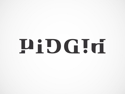 Pidgin Lettering cullimore design lettering pidgin vancouver