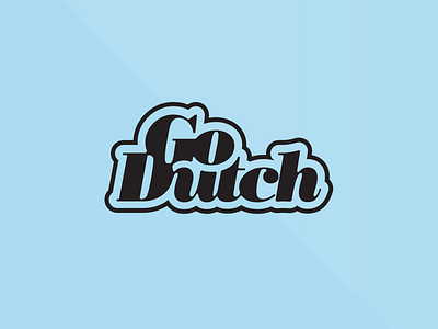 Godutch branding design flat icon illustration logo logotype type typography vector
