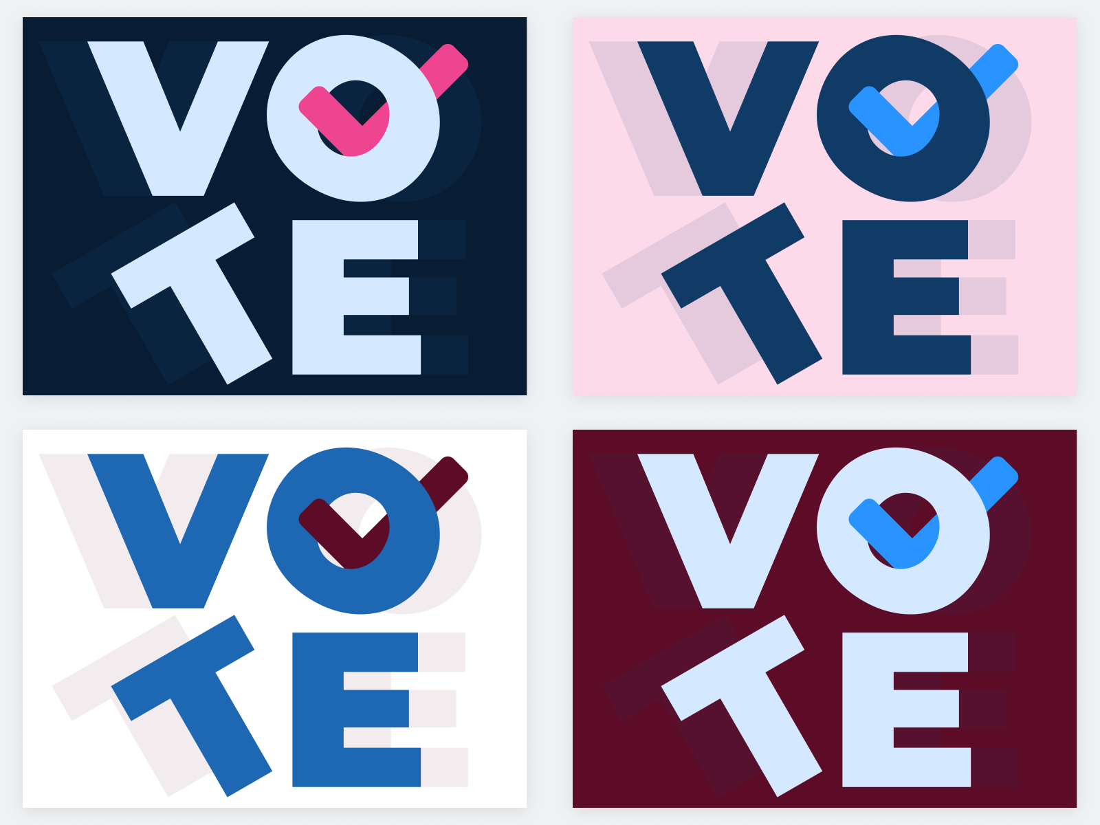 Vote 2020 by Cecily Mullen for Limina on Dribbble