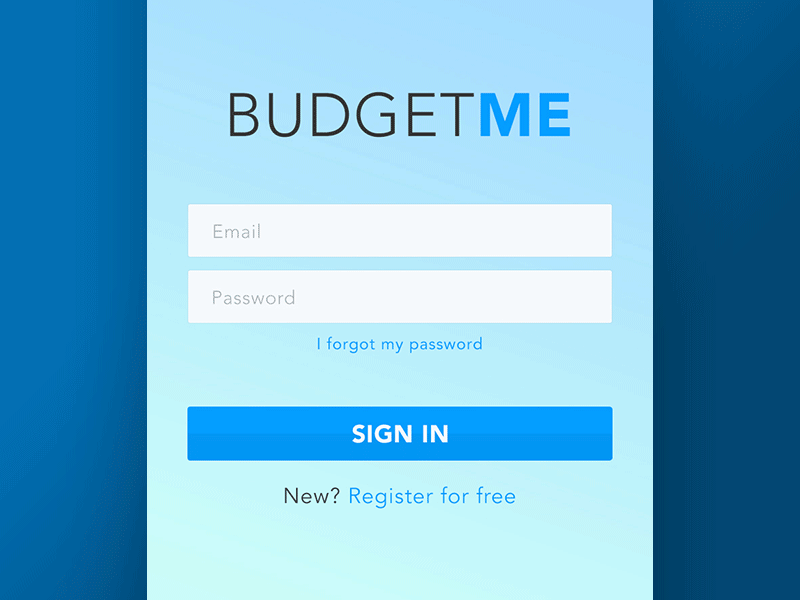 Daily UI 001 dailyui dailyui001 design mobile signup ui