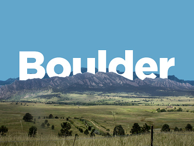 Boulder Postcard