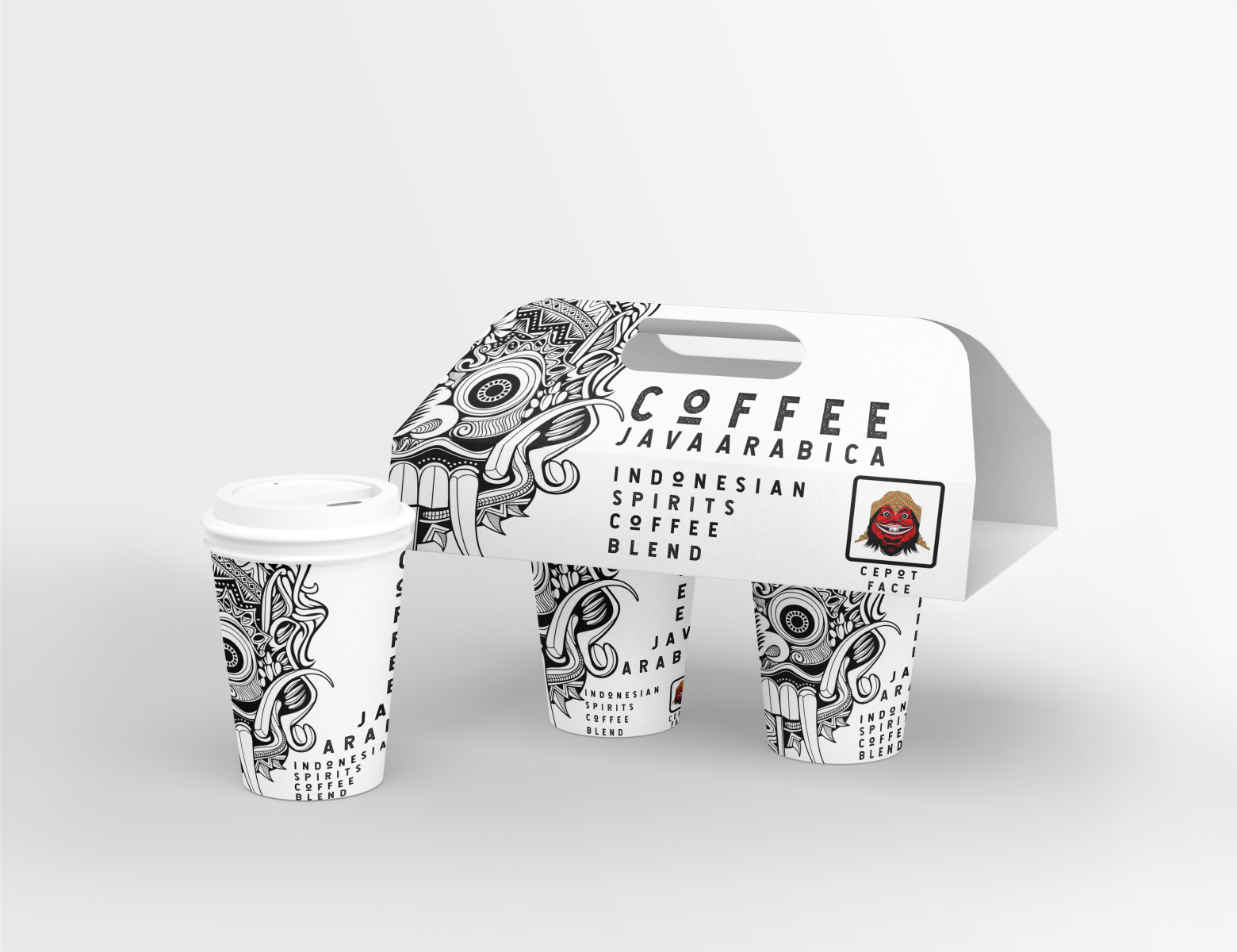 Download Coffee Cup Holder Mockup By Vaqih On Dribbble