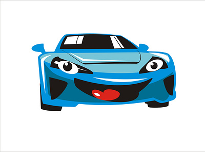 Toy car2 1 branding design flat illustration vector