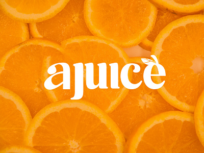 AJUICE - (LOGO DESIGN) brand brand design brand identity branding branding design design drink fruit graphic design illustration juice logo logodesign logos minimal motion graphics orange poster posterart vector