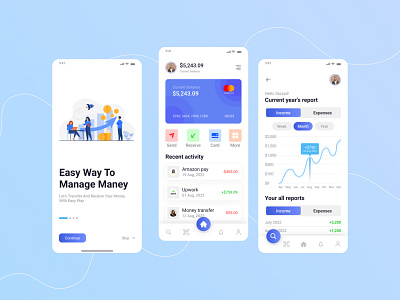 Fintech Mobile App Design app design branding fintech app fintech app design icon minimal minimal app design mobile mobile app ui ui design ui ux uiux design