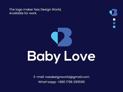 Baby love logo baby baby logo branding business log creative icon logo logo design logo for baby logo maker logodesigner logodesigns logotype minimal minimalist logo modern logo new logo typography