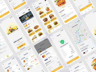 Food Delivery App design 😋