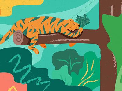 Vegan predators art cg cheetah crocodile design illustration illustrator photoshop predator predators tiger