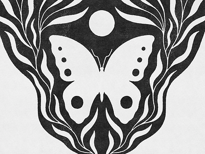 Expansion art print black and white butterfly butterfly logo esoteric expansion flower essence flowers garden hand drawn hand drawn butterfly hippie illustration mystic mystical nature plant magic plants tribal trippy vintage