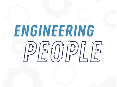 Engineering People engineering logo engineering manager engineering people logo design podcast podcast logo