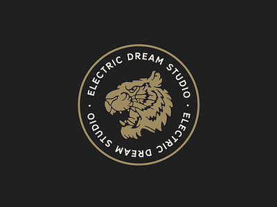 Electric Dream Studio (Variations) electric electric dream logo designs logos logotype retro logo studio logo vintage vintage badges vintage logo